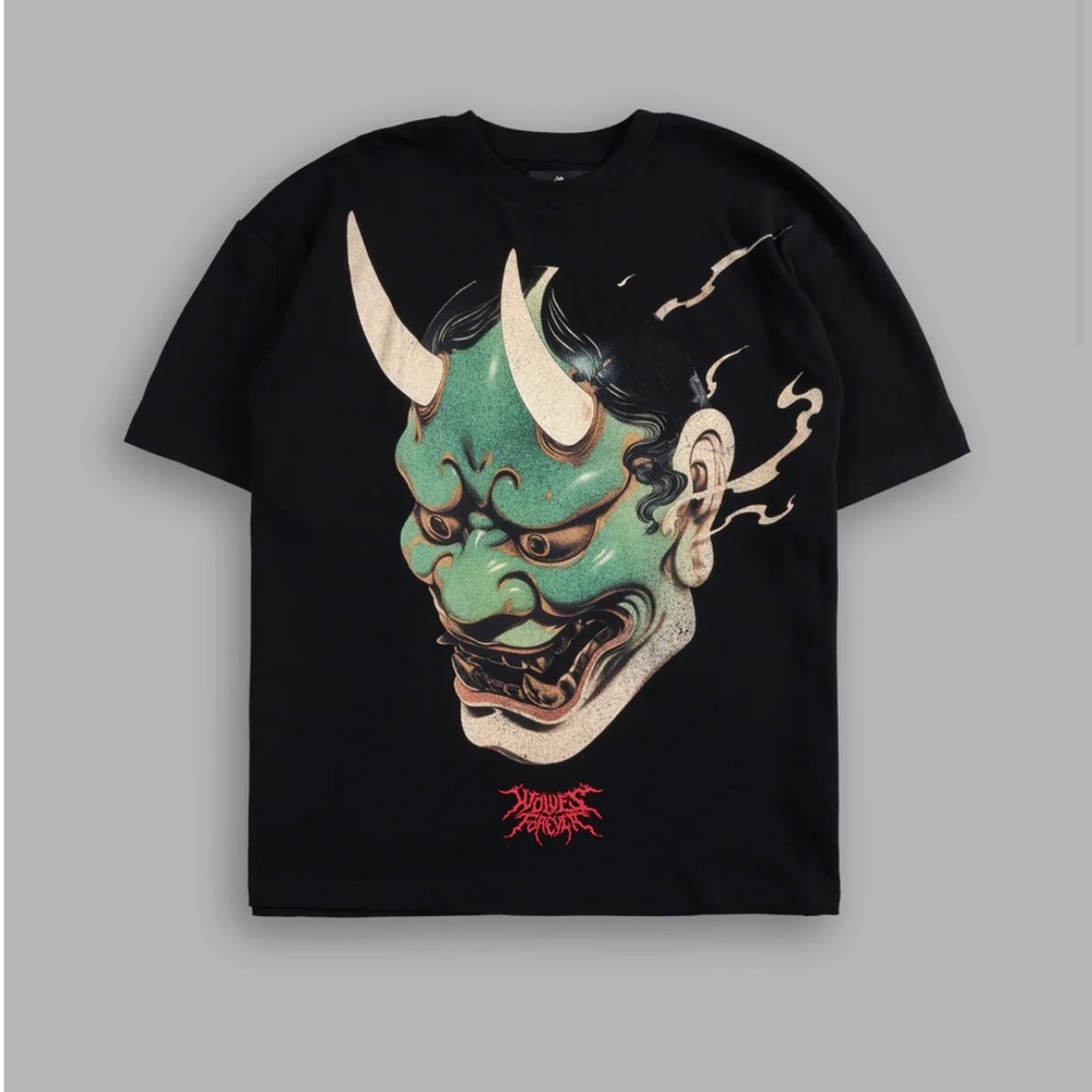 ONI CODE "PREMIUM" TEE IN BLACK